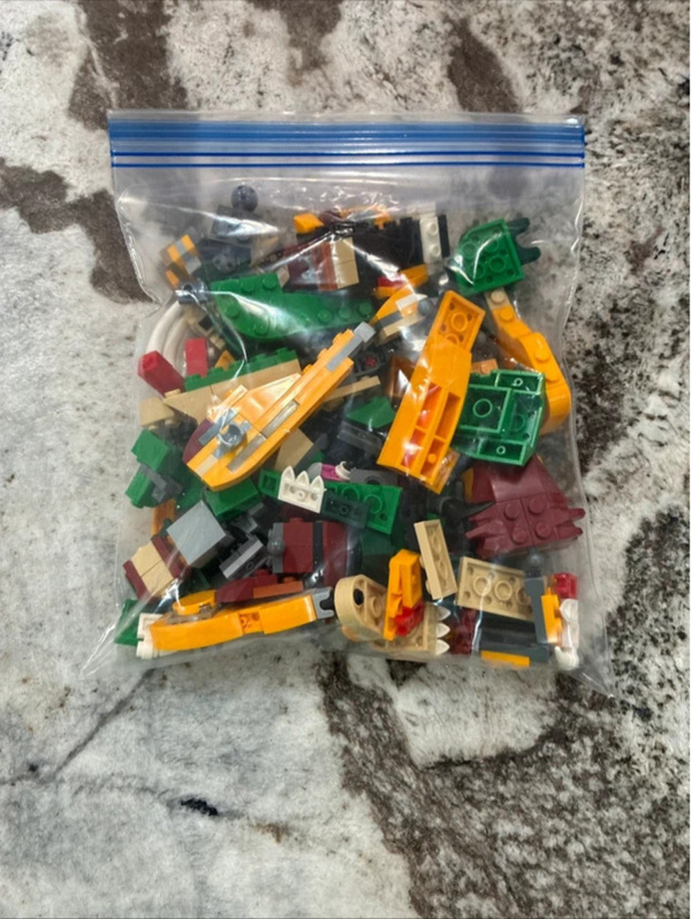 Bag of Mixed Colorful Building Blocks Pieces